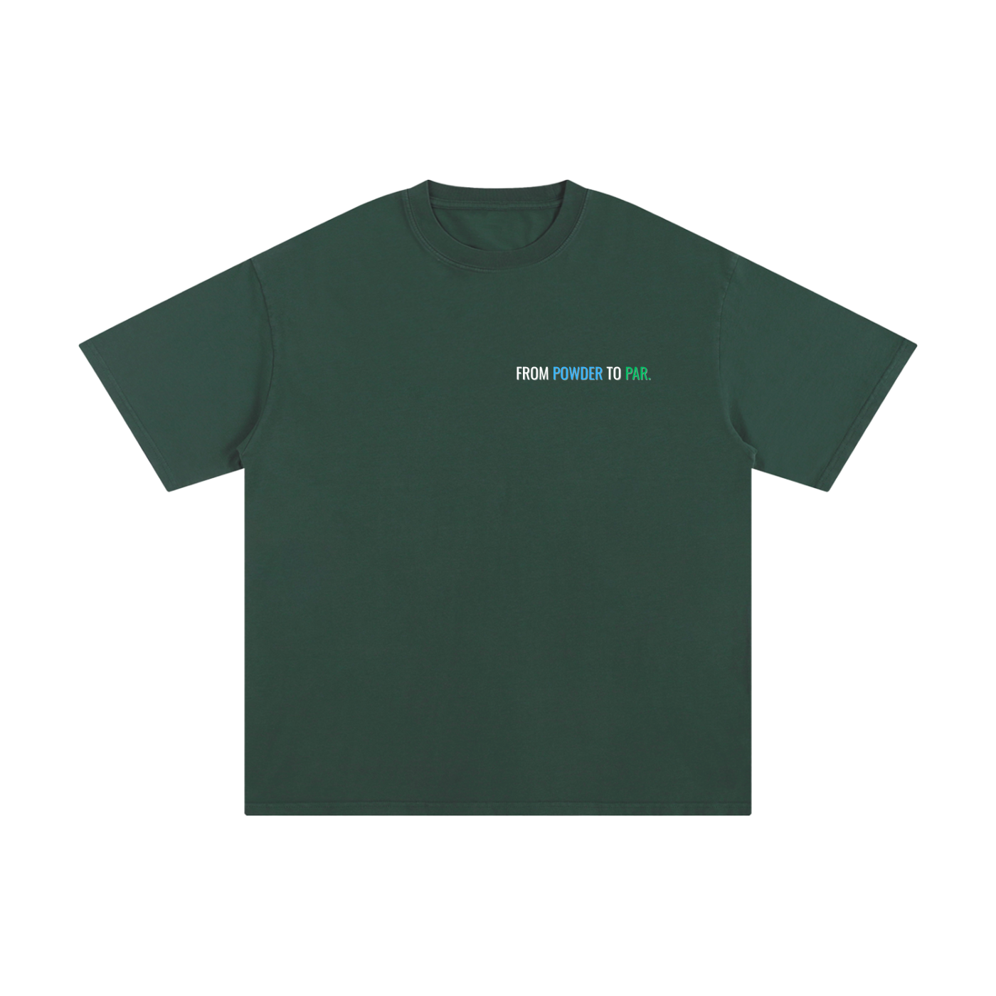 Powder-to-Par Tee