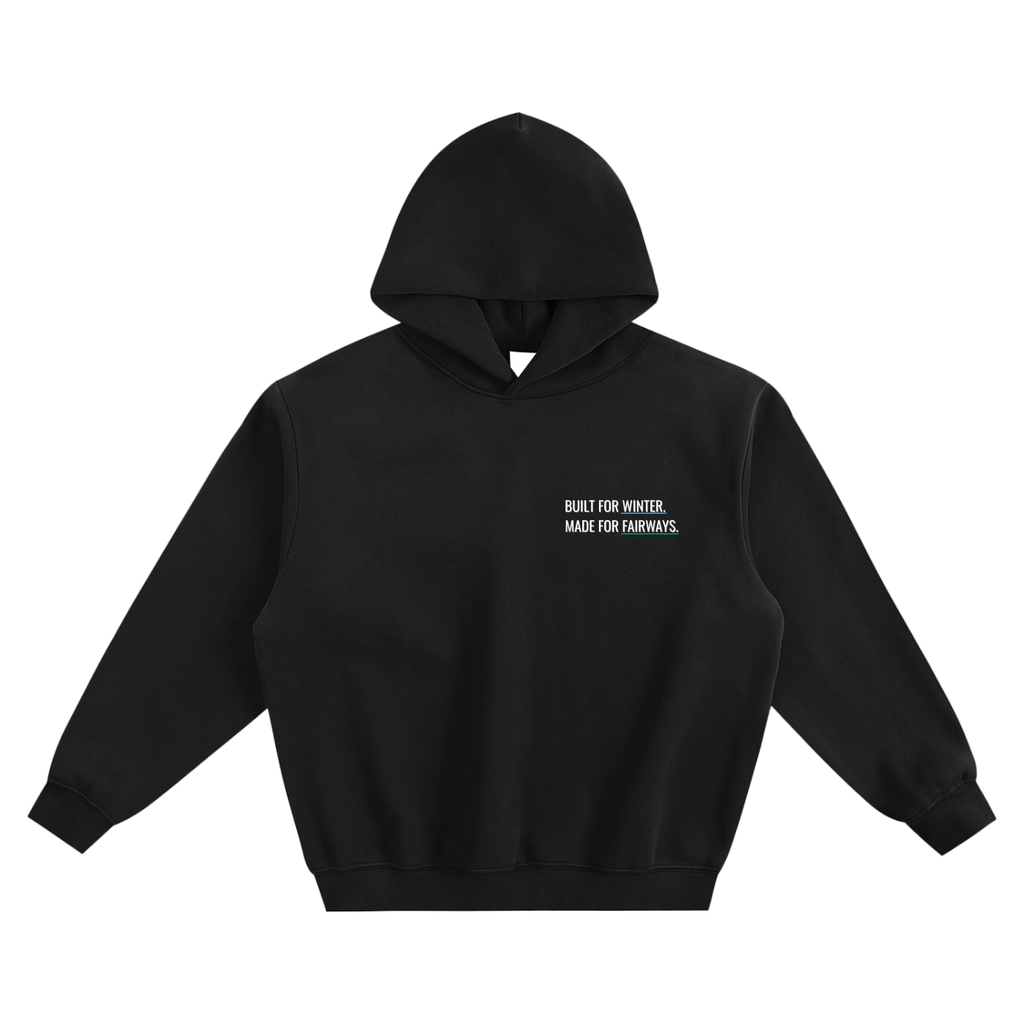 All-Season Fleece Boxy Hoodie