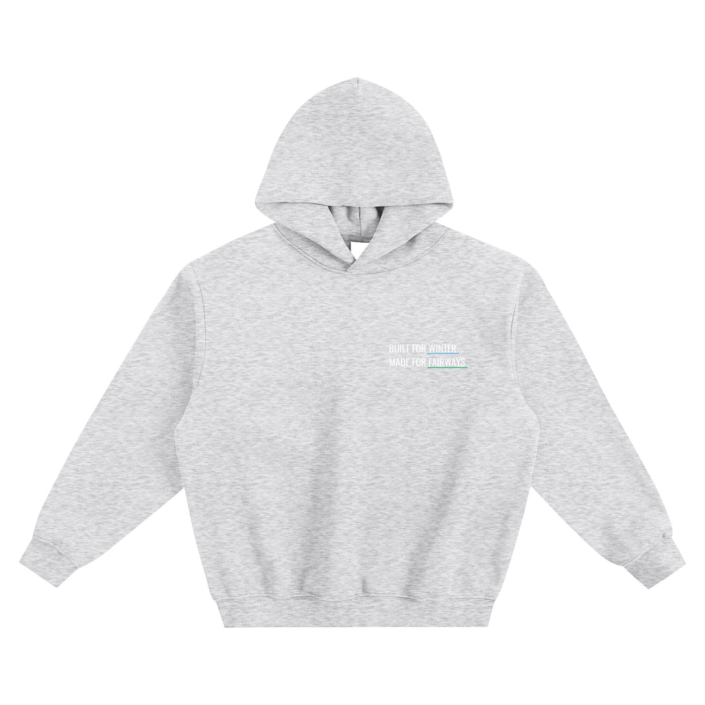 All-Season Fleece Boxy Hoodie
