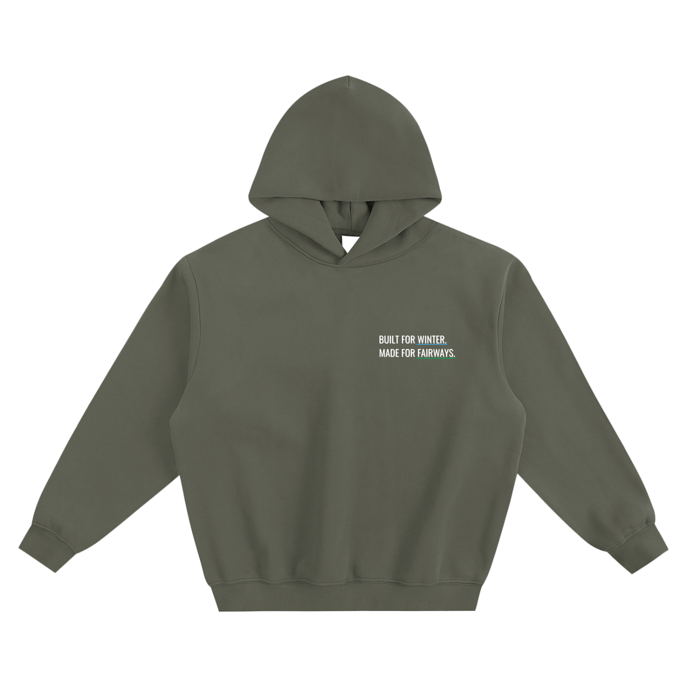 All-Season Fleece Boxy Hoodie